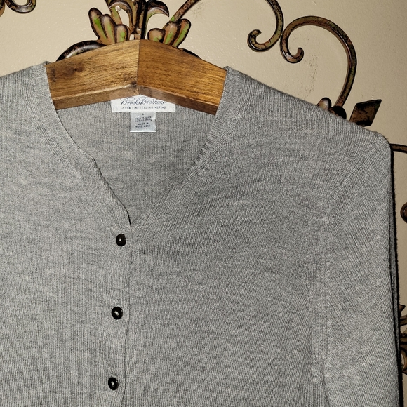 Brooks Brothers Merino Wool Cardigan - Picture 4 of 5